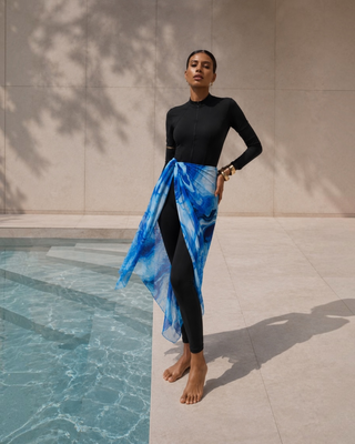 Maius Marbled Hijab Swimsuit
