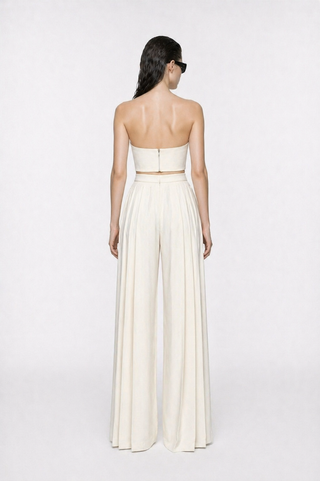 Maius Pleated Crepe Trousers