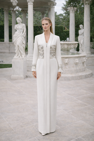 Ivory Jacket Dress