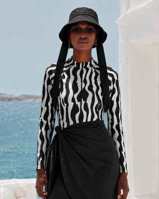 Maius Zebra Hijab Swimsuit