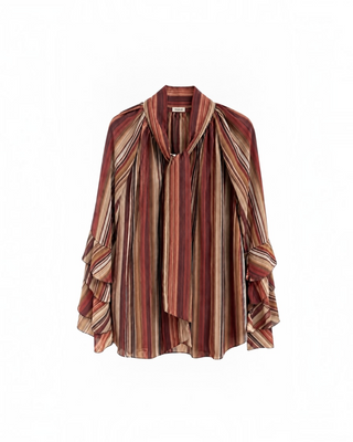 Maius Ruffled Chiffon Shirt