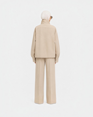 Maius Trench Bomber Jacket
