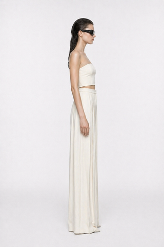 Maius Pleated Crepe Trousers