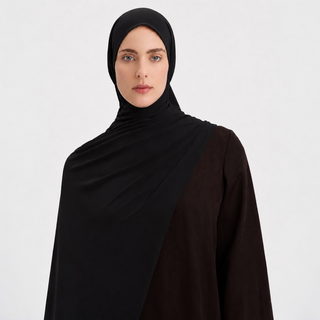 Maius Scarf Jersey - Black