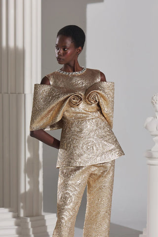 BAROC BLOUSE - TROUSER SET - Betül Saday