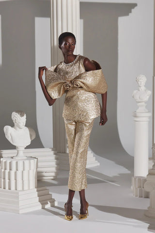 BAROC BLOUSE - TROUSER SET - Betül Saday