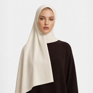 Maius Scarf Jersey - Bone