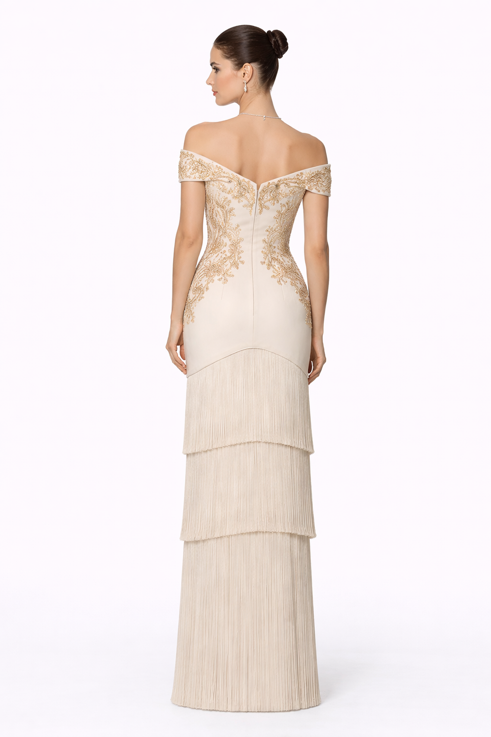 Fringed Couture Dress