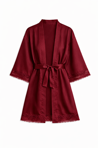 Silk Trim Robe