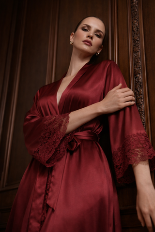 Robe Corset Set