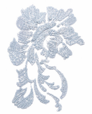 LIVIA DRESS lace applique detail