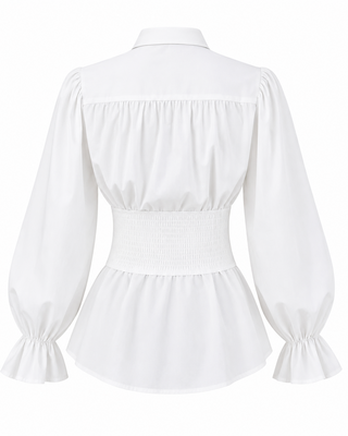 Maius Corset-Waist Shirt